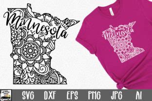 Download Minnesota State Mandala For Crafts