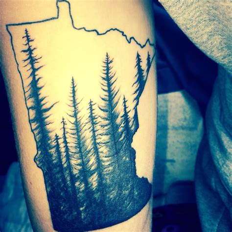 my Minnesota tattoo done by Taylor Bones at Top Notch
