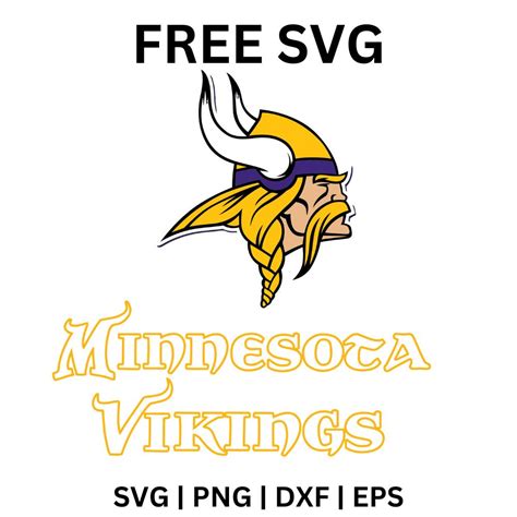 Unleash Your Inner Viking: Get Your Hands on the Ultimate Minnesota Vikings SVG File Collection Now!