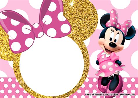 Minnie Mouse Birthday Template