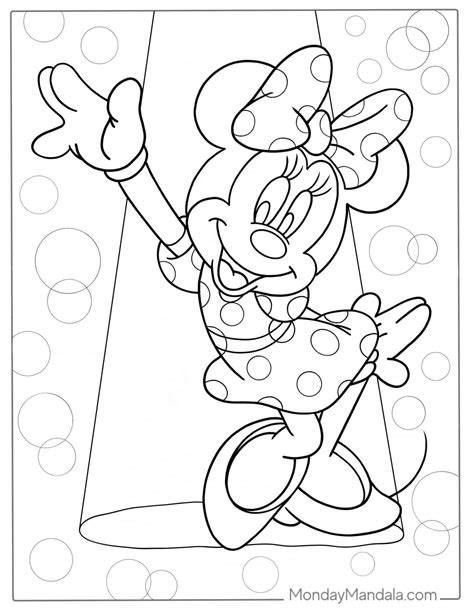 Minnie Coloring Page