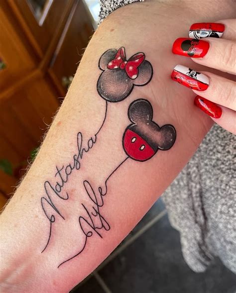 Minnie Mickey Mouse Tattoo