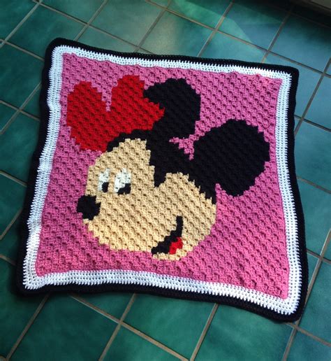 Minnie Mouse Blanket Crochet