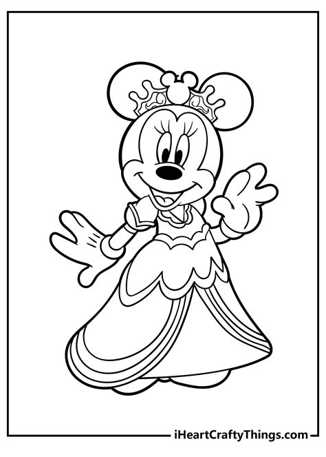 Minnie Mouse Color Page