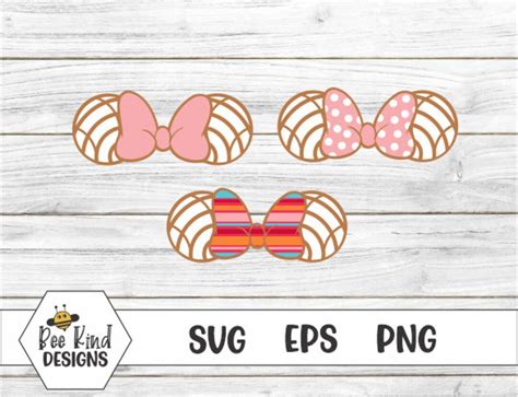 Unleash Your Inner Disney Magic with Minnie Mouse Concha Ears SVG: Make Your Dreams Come True!