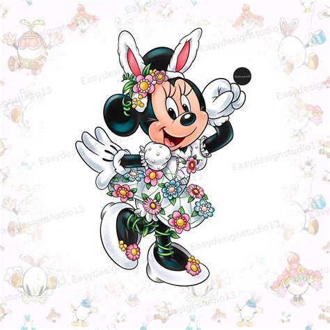 Minnie Mouse Easter Bunny
