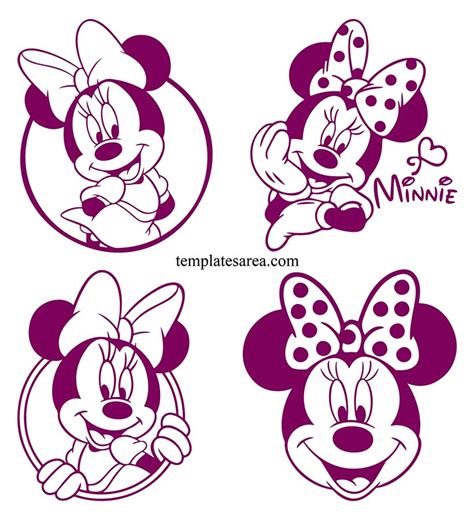 Unleash Your Inner Child with our Adorable Minnie Mouse SVG File Collection