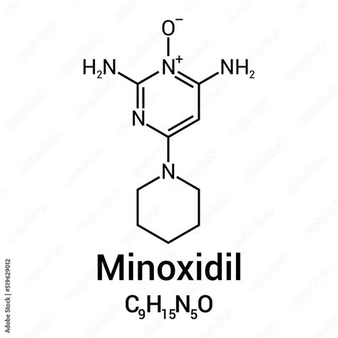 Minoxidil Structure