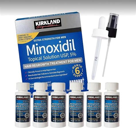 Minoxidil bottle