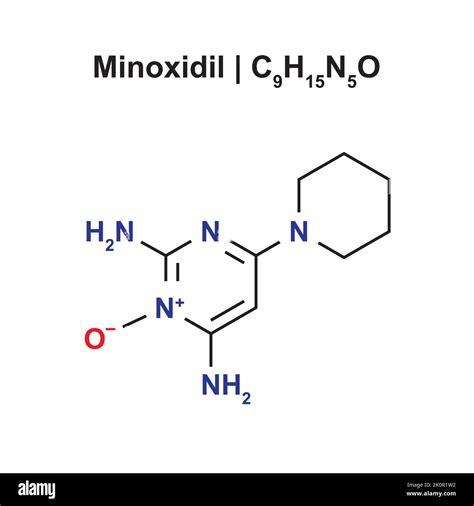 Minoxidil molecule