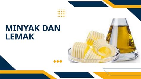 Minyak dan Lemak