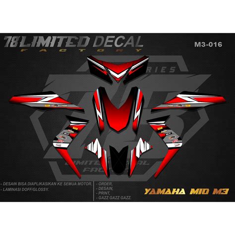 Mio M3 Stiker Modif