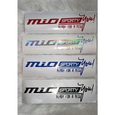 Mio Sporty Cutting Sticker