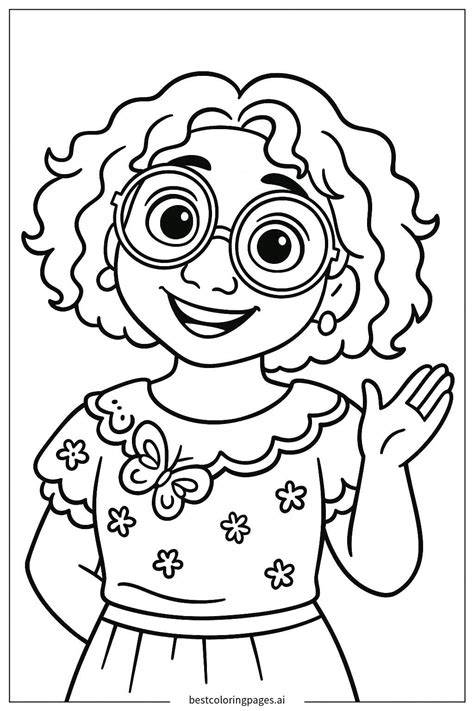 Mirabel Coloring Page