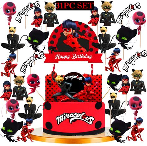 Miraculous Ladybug Printable Cake Topper