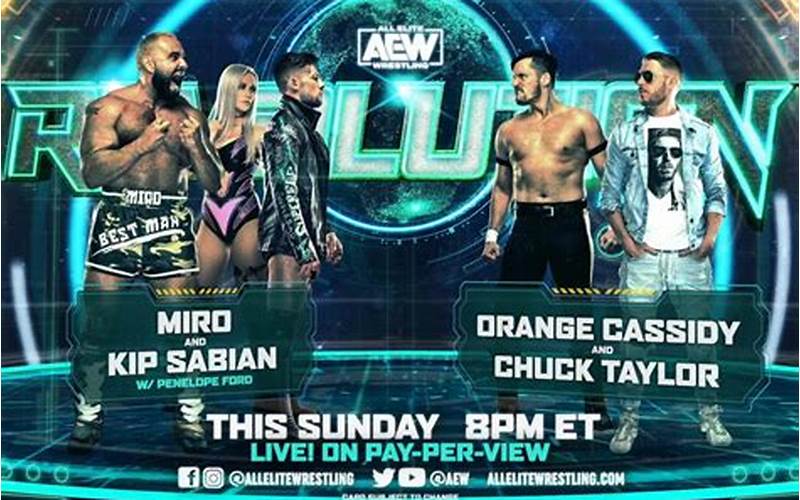 Miro & Kip Sabian Vs. Orange Cassidy & Chuck Taylor