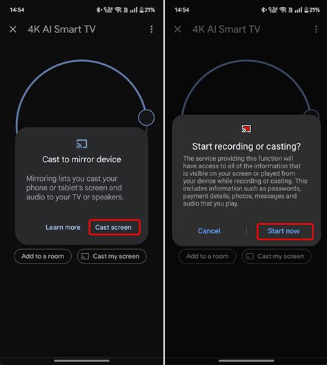 Mirror Android Phone to TV Using Google Home App
