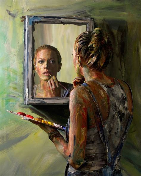 Mirror Reflection Art