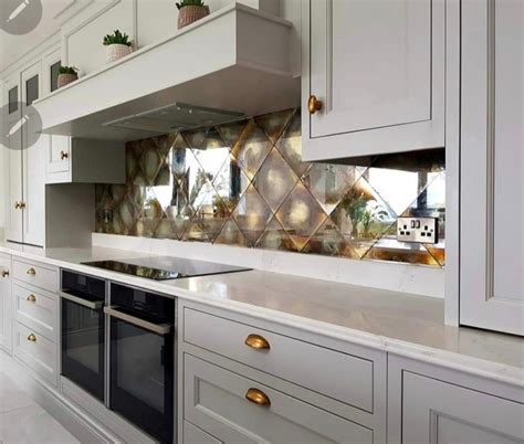 Mirror Tile Splashback