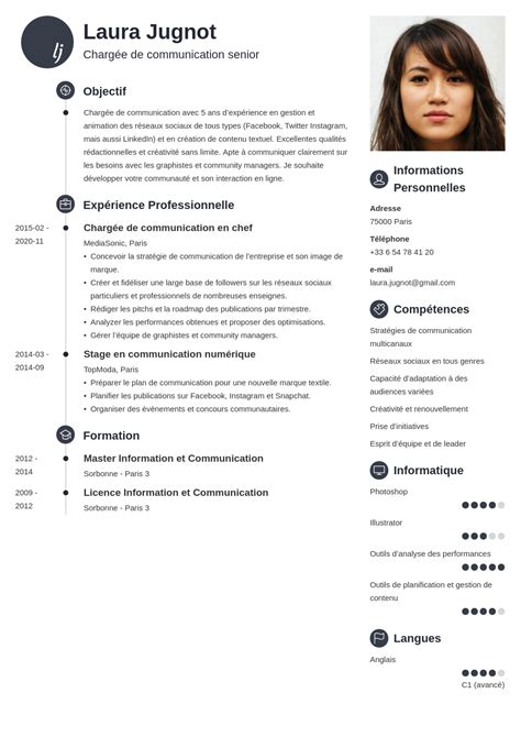 Mise En Page Dun Cv