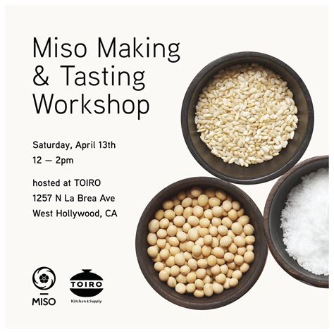 Miso Making workshop