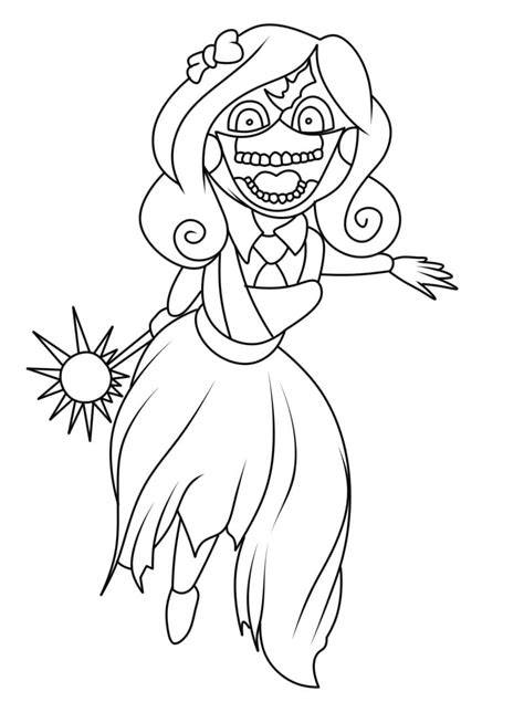 Miss Delight Coloring Page