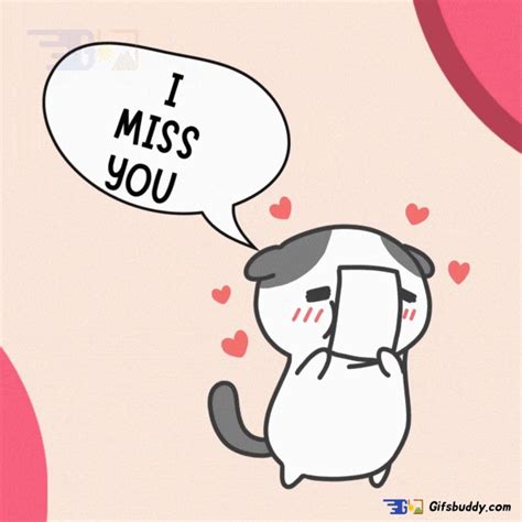 Express Your Longing with Heartfelt Miss You Animations - Say It Best with Animated Emotions