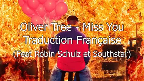 Miss You Robin Schulz Traduction