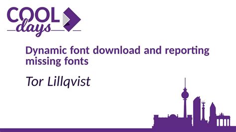 Missing Dynamic Fonts Feature