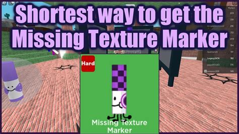 Missing Texture Marker - Roblox