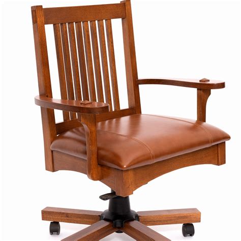 Mission Style Office Chair