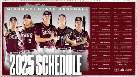 Missouri State Baseball Schedule 2024