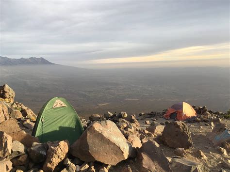 Misti Volcano Base Camp