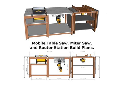 Miter Saw Table Plans Free