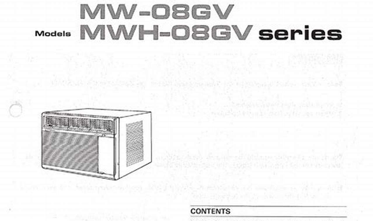Mitsubishi Electric MW-ZV Series