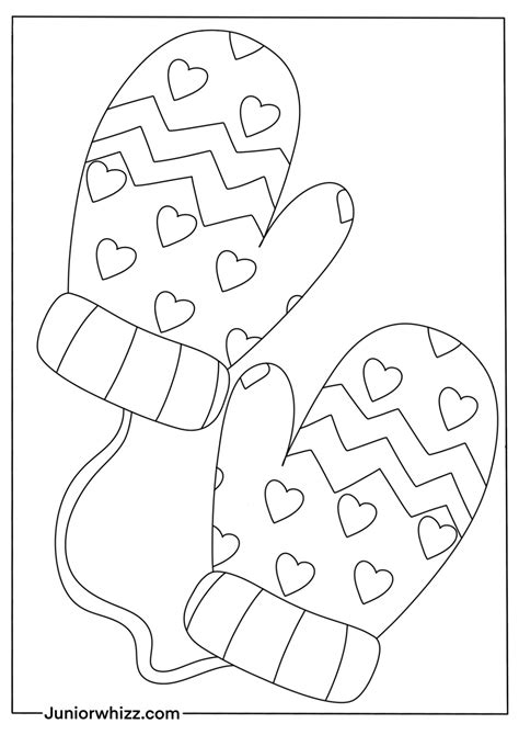 Mitten Coloring Pages Printable Printable Word Searches