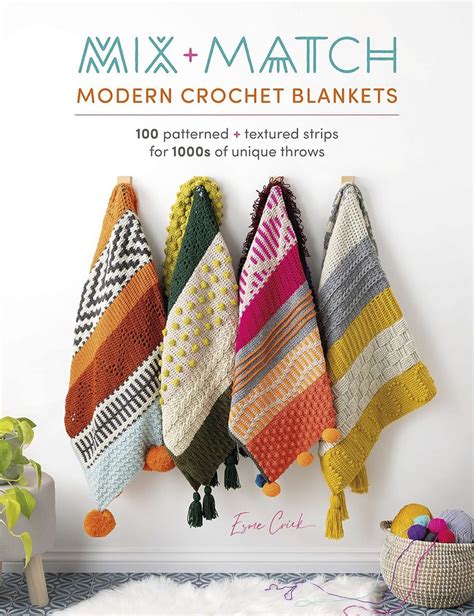 Mix And Match Modern Crochet Blankets