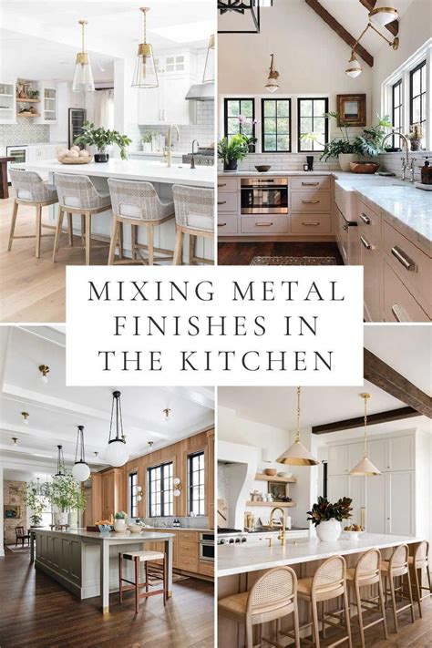 Harmonious Hues: Elevate Your Kitchen Design with 2021's Trending Mix of Metals