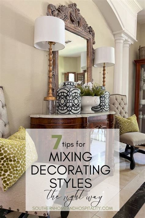 Mixing and Matching Home Decor Styles