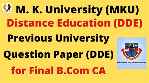 MBA Question Papers For Oct 2007 and May 2008 MKU | PDF | Statistical