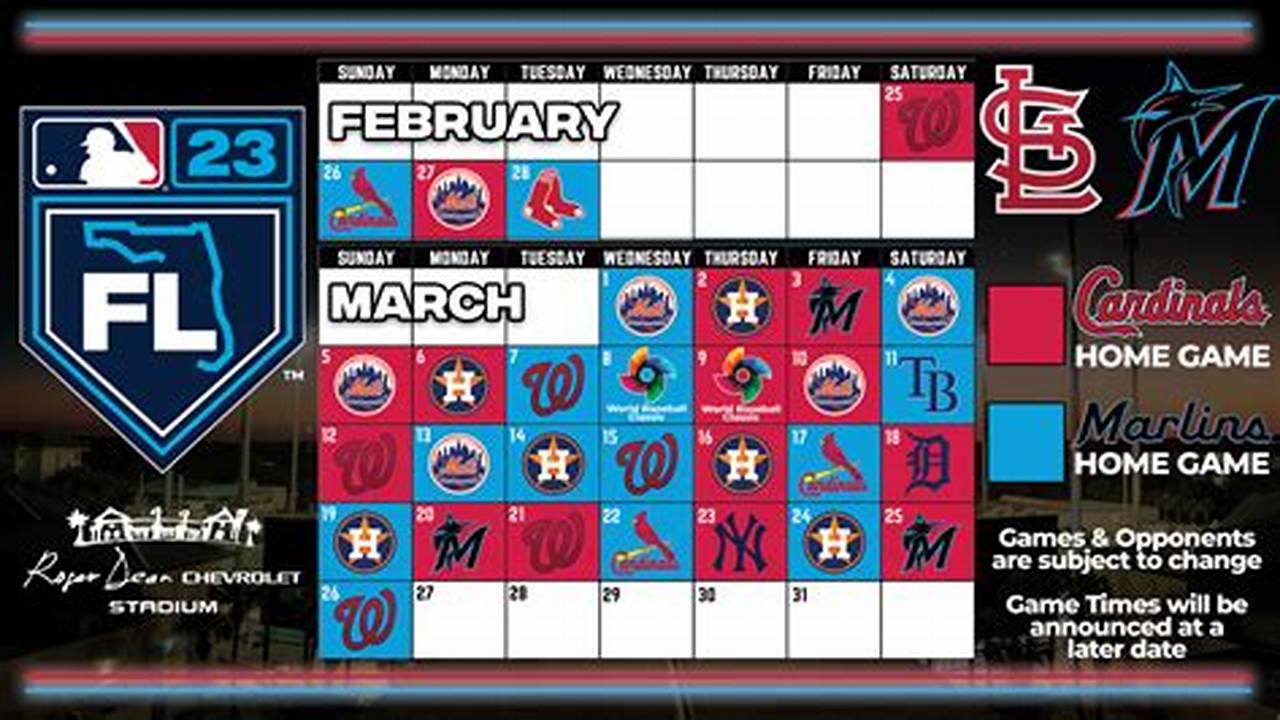 Mlb Spring Training 2025 Florida Schedule