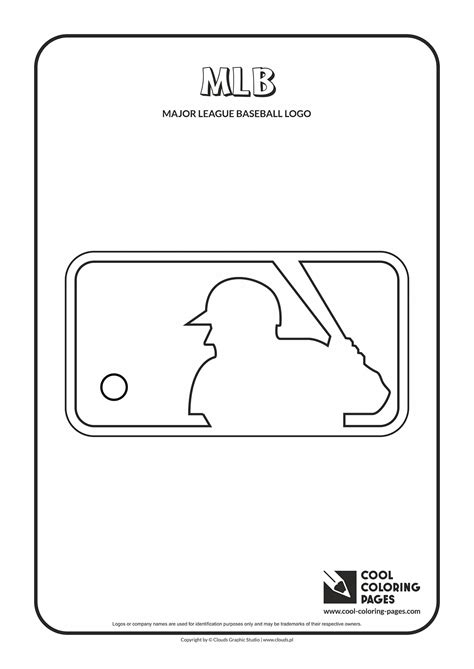 Mlb Logo Coloring Pages