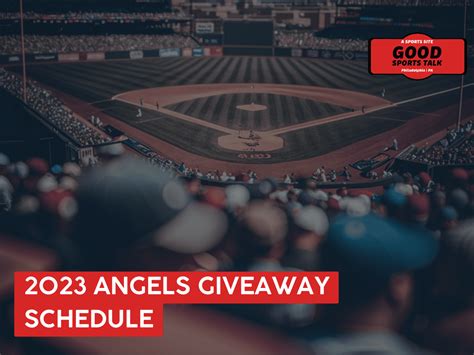 Mlb Opening Day 2023 Angels Promotions