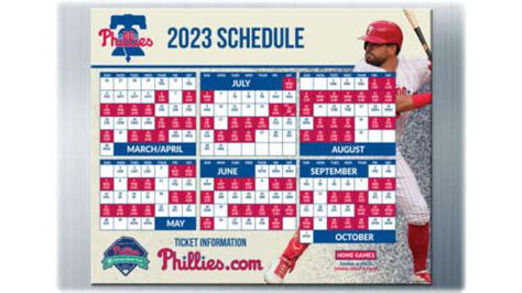 Mlb Opening Day 2023 Phillies Calendar