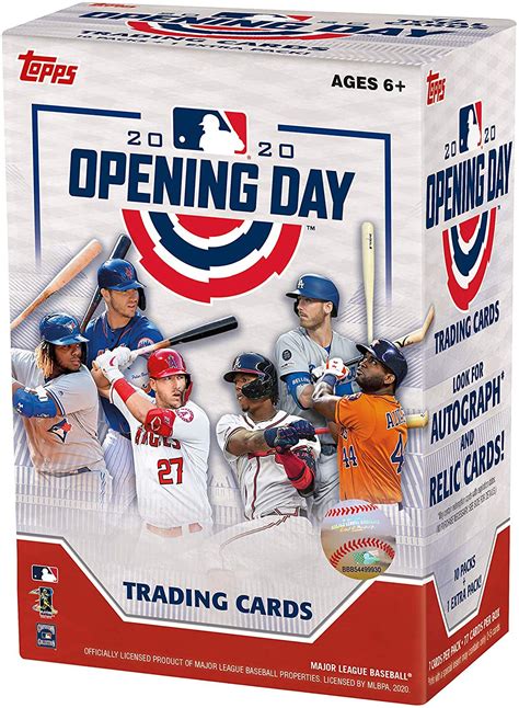 Mlb Opening Day Baseball Cards