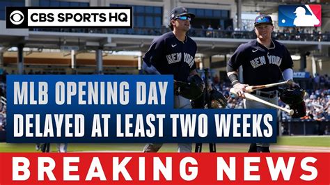 Mlb Opening Day Games Cancelled