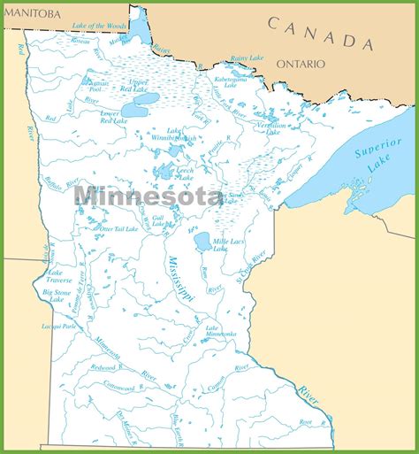 Minnesota lakes map, plus 9 more about Minnesota's waters