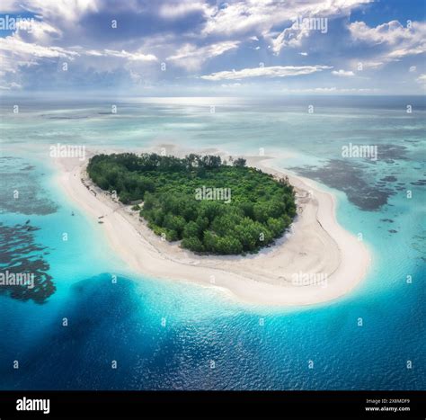 Mnemba Island Aerial View