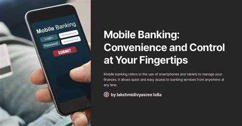 Mobile Banking Convenience