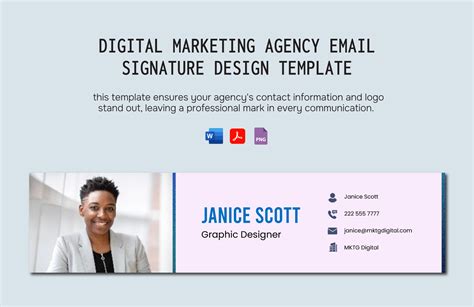 Mobile Email Signature Templates